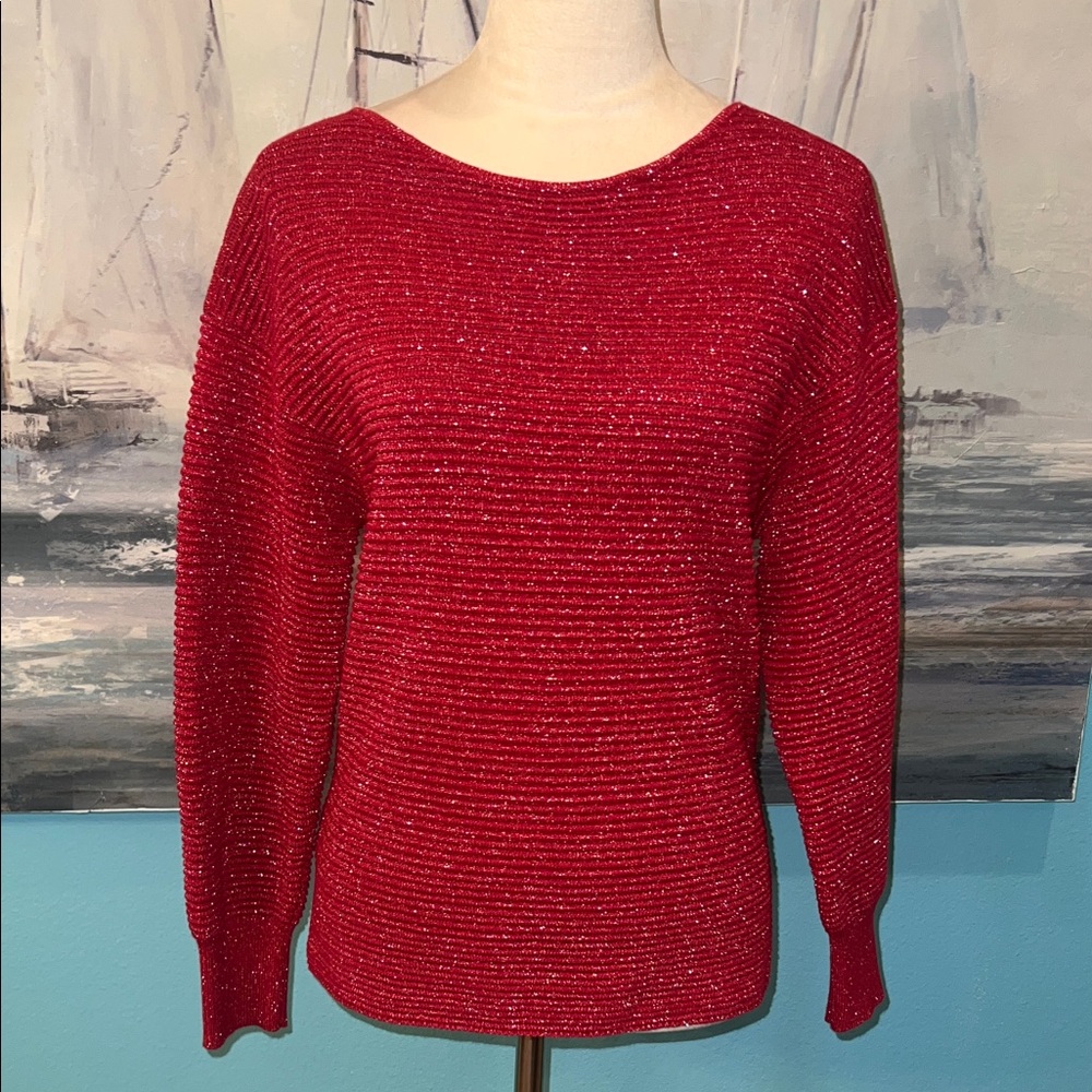 NWT Tommy Bahama Bonita Sequin Ottoman Bateau Sweater, XS